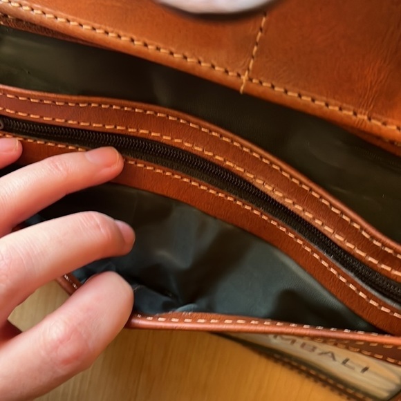 Happee Brown Embroidered Wallet Clutch - Picture 10 of 11